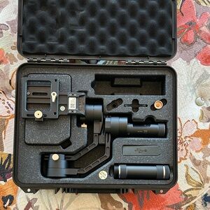 Black Camera Stabilizer in Case